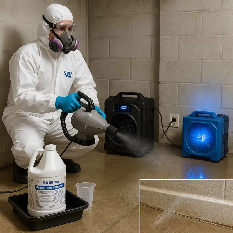 Sanitization and Odor Removal process in West Rutland, VT