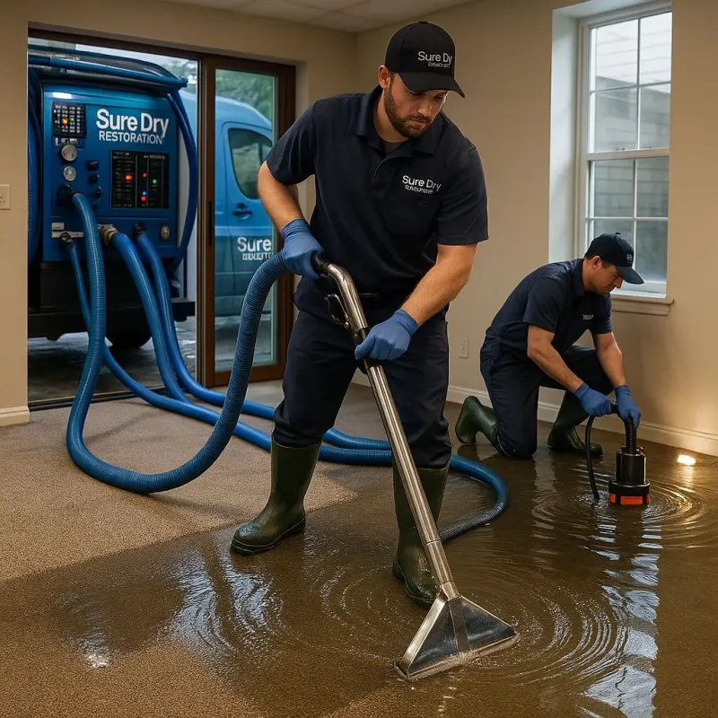 Water Extraction and Removal process in West Rutland, VT